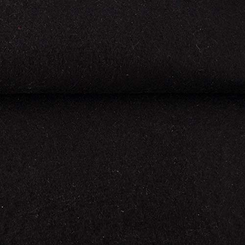 ggm® Filz Taschenfilz 3mm, Meterware, 90 cm breit (schwarz)
