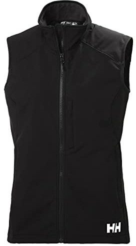 Helly Hansen Donna Gilet Paramount Softshell, S, Nero