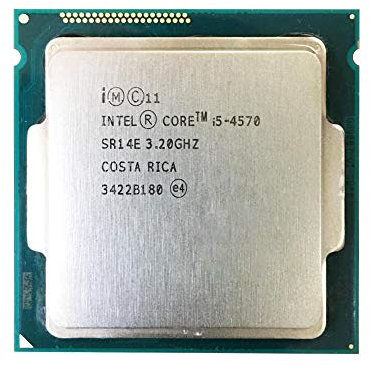 Processore Intel Core i5-4570 3,2 GHz 6MB LGA 1150 CPU44; OEM (ricondizionato certificato)