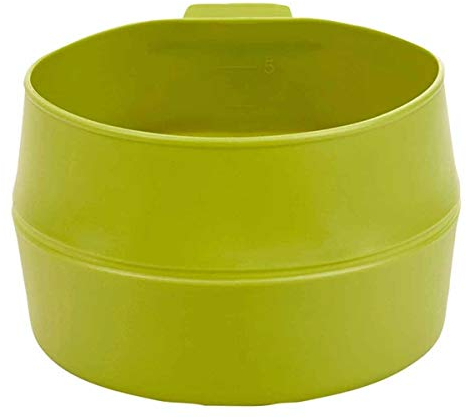 Wildo - Tasse pliable - 200 ou 600 ml - Pour le camping - Vert citron - 600 ml