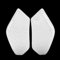 KYN per Honda CBR600RR 2003 2004 2005 2006 Moto Trasparente 3M Gas Serbatoio Pad Anti Slip Adesivi Laterali Fuel Gas Grip Decal Protector (bianco)