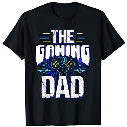Gamer Zocker Games Pc - Best Gaming Dad Ever T-Shirt
