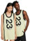 Nike Unisex Jordan 23 Engineered Basketball Trikot Farbe: Gelb/Schwarz (335); Größe: M