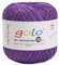 golo Strickgarn Häkelgarn 20 für handgestricktes Häkelgarn Gewinde häkeln (Violett)