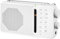 Sangean A500455 SR-36 Blanco Radio FM/Am Altavoz Integrado Antena TELESCÓPICA Salida Auriculares