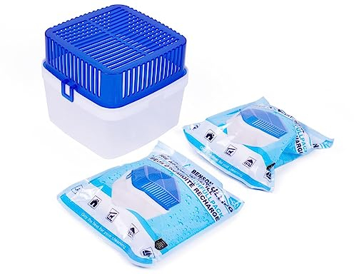 Luftentfeuchter Raumentfeuchter Raumtrockner inkl 800 Gramm Granulat nachfüllbar