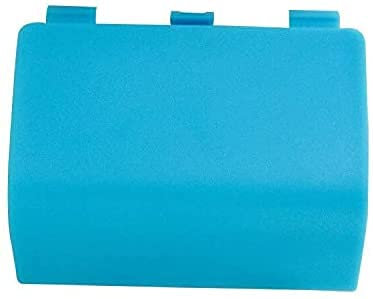 Back Battery Cover Lid Door Pack Shell Cover Protective Case Replacement Repair for Xbox Series X S Controller Accessories (Blue)