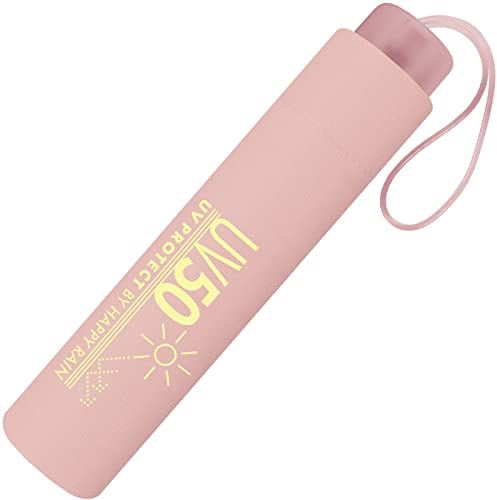 Happy Rain Paraguas de bolsillo UV50 UV Protect Super Mini, Flamingo., 95 cm, Flamingo