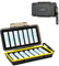 KIWIFOTOS 18650 - Custodia per batteria impermeabile per 14 batterie 18650 e tutte le batterie di dimensioni simili, custodia per il trasporto di batterie