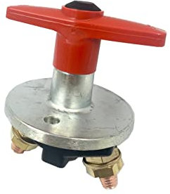 Battery Disconnect Switch Isolator Cut Off Battery Power Switch for Marine Boat RV ATV DC 12V-60V