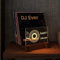 YuanDian Personalisierte Beleuchtung Vinyl Record Storage, Customise hölzernen Acryl-Halter für Album-Display und Lagerung mit warmen weißen Farbe leuchtet