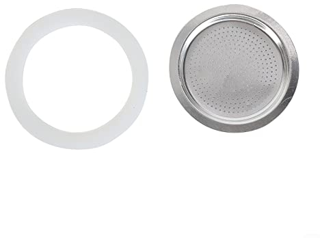 Anelli di tenuta per caffettiera espresso, guarnizione di ricambio, guarnizione per tazza di caffè, filtro e anelli di tenuta per caffettiera (2 tazze di diametro esterno 52 mm)