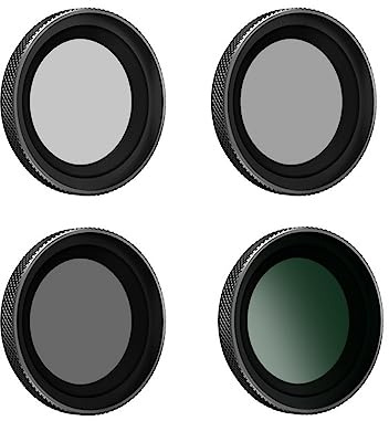 CPL/ND-Filter für Insta360 GO3/GO2 (4 Stück), CPL/ND8/ND16/ND32, wasserdichte doppelseitige Beschichtung, Filterzubehör-Set, kompatibel mit Insta360 GO3/GO2 Kamera (CPL+ND8+ND16+ND32)