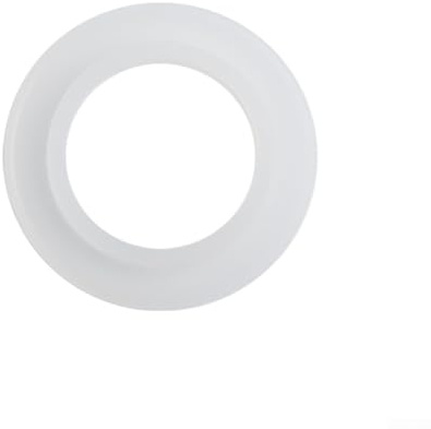 Zoegneer Waschbecken-Ablaufstopfen für Ringe, Silikondichtung für Ring, passend für Waschbecken und Ablaufgarnitur (43,5 x 28,5 mm)