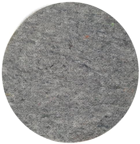 Filzpads Polier-Reinigungspads grau 10mm stark Einscheibenmaschinen Ø406 mm (10 Stück)