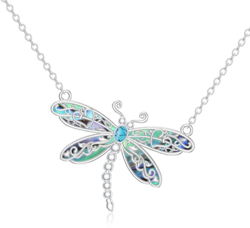 enjoylifecreative Tier Halskette 925 Sterling Silber Tier Anhänger Kette Schmuck Geschenke für Damen Mädchen Herren Tierliebhaber