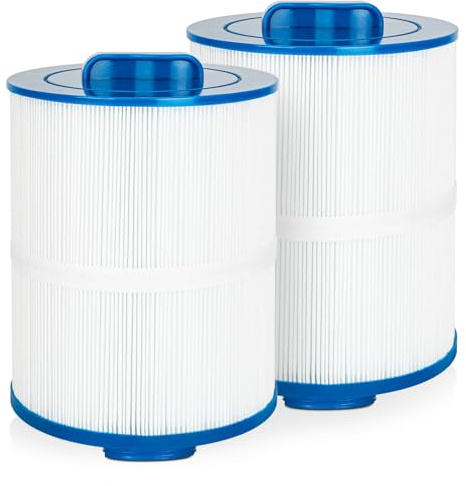 Future Way PAS50SV-F2M Lot de 2 filtres de rechange pour spa Pleatco, remplace Unicel 6CH-502, Filbur FC-0311, Excel Filters XLS-604, Master Deluxe M60506, filtre de jacuzzi, 50 m²