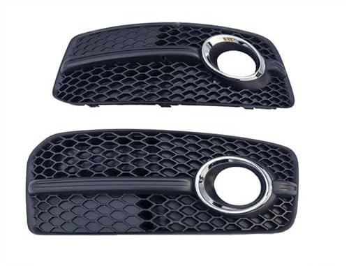 TWSIT Griglia Rene Auto Paraurti Anteriore Fendinebbia Griglia Lampada della Nebbia Griglia Facelift 8R0807681E per Q5 SQ5 Sport 2009 2010 2011 2012 Calandra Anteriore