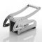 Bargain House Potato Chipper Chip Cutter and Stainless Steel French Fry Cutter Includes Interchangeable Sharp Blades and Secure Suction Base