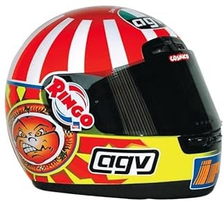 Valentino Rossi HELMET 1/5 VR46 MINI HELMETS,UNISEX,MULTI,One Size