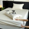 AMDXD Betttuch 180x200cm Gepolstert, Streifen Muster Spannbettlaken Wasserbett Einfarbig Beige Textilien Klassische, Langstapelige Baumwolle Bett Laken Bezug für Boxspringbett & Wasserbett