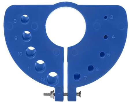 Bit Grinding Tool, Drill Press Sharpening Tool, Multipurpose Angle Grinder Drill for All Bits, Sturdy ABS Material, About 12.5x11.5x1.5cm,Compact and Portable Design