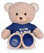 PSG - Peluche Ours Mascotte 23 cm - Licence Officielle Paris Saint-Germain - Maillot Amovible Ici C'est Paris - Peluche Ultra Douce - Souvenir PSG - Cadeau Enfants & Supporters Fan de Foot - DC4267