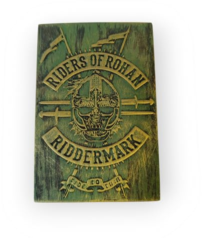 Rohan Magnet (groß), kompatibel für Herr der Ringe Fans, Hobbit, inspiriert von Tolkien, Geschenk, Geburtstag, Weihnachten, Compatible for Lord of The Rings fans, gift, birthday, christmas