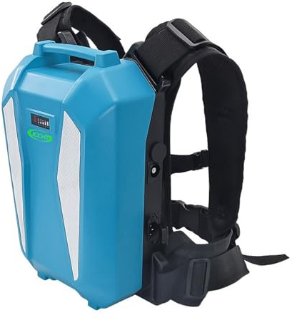 JCCHT 48V 36V 24V Li-Ion Akkupack 20AH 30AH 40AH 50AH 60AH Tragbarer Rucksack-Lithium-Akku für Gartengeräte/Landmaschinen,24v30ah