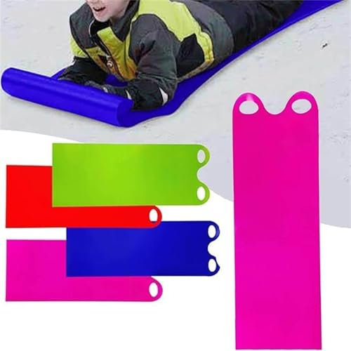 Aufrollbare Leicht Snowboard-Matte, Schneeschlitten, Fliegender Teppich, Fliegende Matte, Schlitten, Outdoor-Spaß, Gleitfähiger Schlitten, Flexibel Tragbarer Ski-Board, Ski-Matte (C)