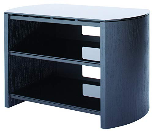 Alphason Finewoods TV Stand 750 - Black Oak