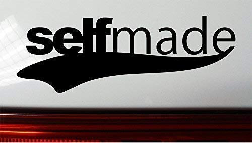 Selfmade Sticker Schrauber Aufkleber Kfz Mechaniker Built Decal - Dub (schwarz innenklebend)