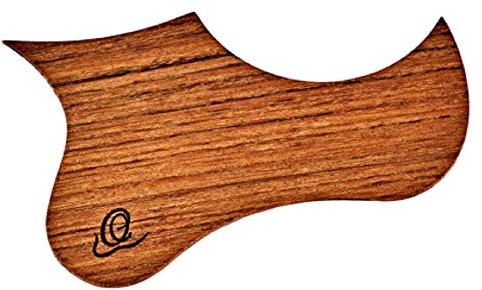 Ortega Guitars Holz Pickguard für Ukulele - Walnuß für Modelle TE & BA (OWPTB-WN)
