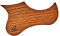 Ortega Guitars Holz Pickguard für Ukulele - Walnuß für Modelle TE & BA (OWPTB-WN)