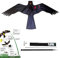 Birds Repellent Vogelscheuche Vogelschreck Kite Simulierte Hawk Flash Reflective Scare Vogel-Scarer-Gerät für Garden Farm (4 Meter)