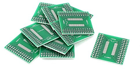 0,635mm x 0,8mm SSOP56 TSSOP56 bis 2,54mm DIP56 SMD IC PCB Adapter, 10 Stück