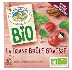 LA TISANIERE - Brule Graisse Bio X20 26G - le Lot De 4