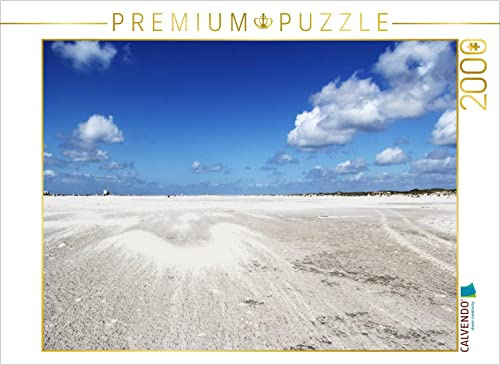 CALVENDO Puzzle Kniepstrand auf Amrum 2000 Teile Puzzle quer | Lege-Größe cm Foto-Puzzle für glückliche Stunden