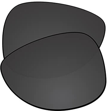 EZReplace Ersatzgläser für Oakley Dispatch 2 OO9150 Sonnenbrille (nicht polarisierte Gläser) – passend für Oakley Dispatch 2 Rahmen (Carbon Black), carbon schwarz, Einheitsgröße