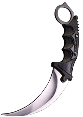 CS GO Karambit Elite - Vanilla CSGO Knife Skin Counter Strike Global Offensive Jagdmesser Survival ARIKnives, Mehrfarbig