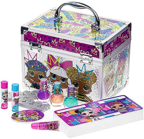 L.O.L Surprise! Kinderschminke Set | Mädchen Make-up Set mit Lipgloss, Nagellack und mehr | Geburtstagsgeschenk für Kinder ab 3 Jahren von Townley Girl