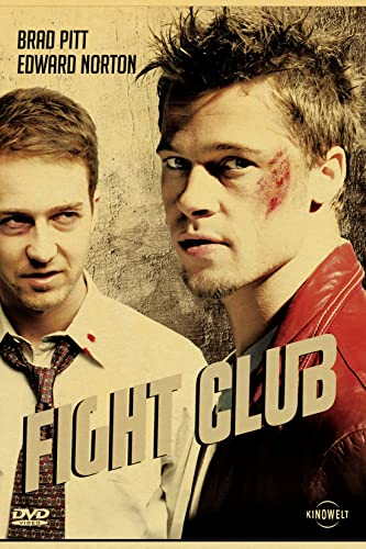 XUYANG Brad Pitt Movie Fight Club Poster Polyester Tapisserie Wandkunst Bild Drucke Hängende Foto Geschenkidee Dekor Wohnteppiche Kunstwerke 76,2 x 101,6 cm