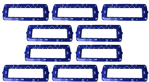 Supporto Compatibile Con Bticino Living Light, Supporto Per Scatola 502 503 504 507 (10, 7 Moduli/Posti)