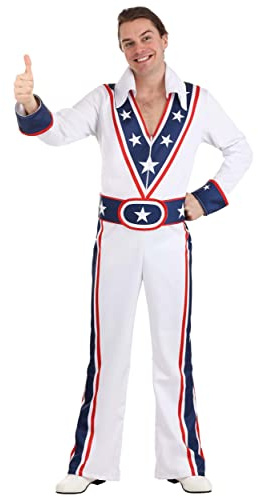 Adult Eddie Kablooie Stunt Daredevil Fancy Dress Costume