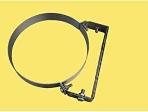 Wandhalterung, verstellbarer Kragen aus Edelstahl für Schornstein (Durchmesser 130)