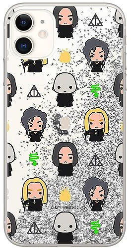 ERT GROUP Handyhülle für Apple iPhone 11 Original und offiziell Lizenziertes Harry Potter Muster Harry Potter 246 optimal an die Form des Handy angepasst, mit Glitter Overflow Effekt