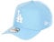 New Era Los Angeles Dodgers MLB Sky Blue White 9Forty A-Frame Snapback Cap - One-Size