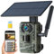 VOOPEAK 4G Wildkamera Solar, 2,5K HD 14MP Wildkamera mit SIM-Karte, Infrarot wiederaufladbar Bewegungsmelder 0,2s IP66 wasserdicht für Wildtierüberwachung