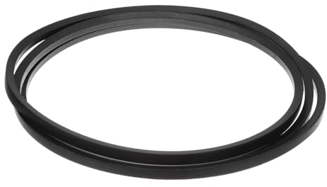 QUARKZMAN B127 Gummikraftband, B-Sektion Keilriemen 129,7 Außenumfang x 0,67 Breite x 0,43 Dicke, industrieller Kraftübertragungsriemen, schwarz