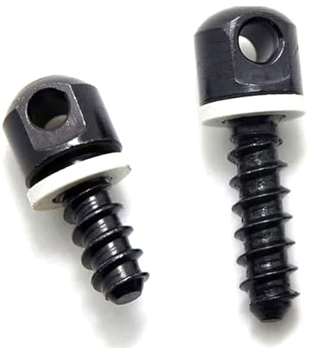 RALSPEC 2 x Sling Swivel Wood Screws Studs for Rifle Air Gun Shotgun Slings & Bipods Screw Swivels
